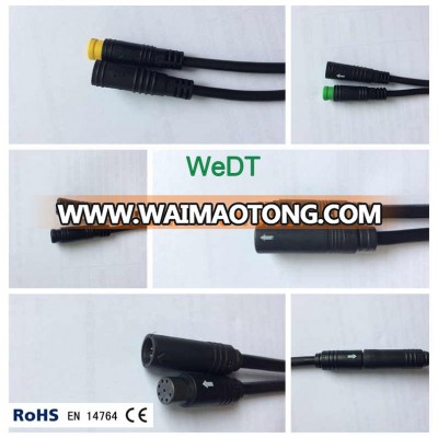 Cables for electric bicycle electric bike conversion kit cables for bafang motor cables for MXUS